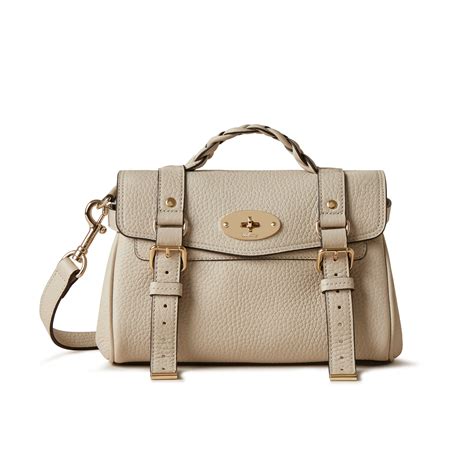 mulberry mini alexa chalk.